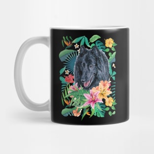 Tropical Belgian Shepherd Mug